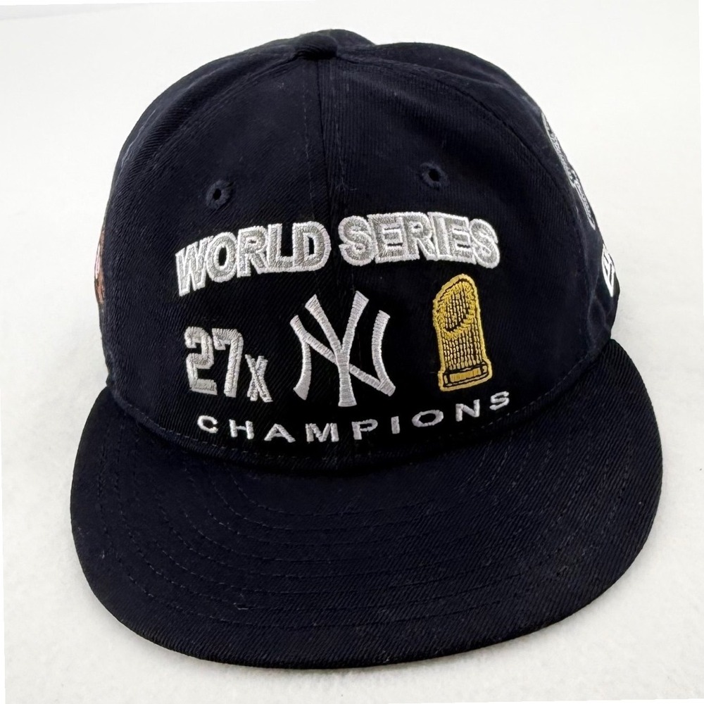 New Era New York Yankees Snapback OSFM Navy World Series With Rare Patches